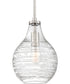 Genie Small 1-light Mini Pendant Brushed Nickel