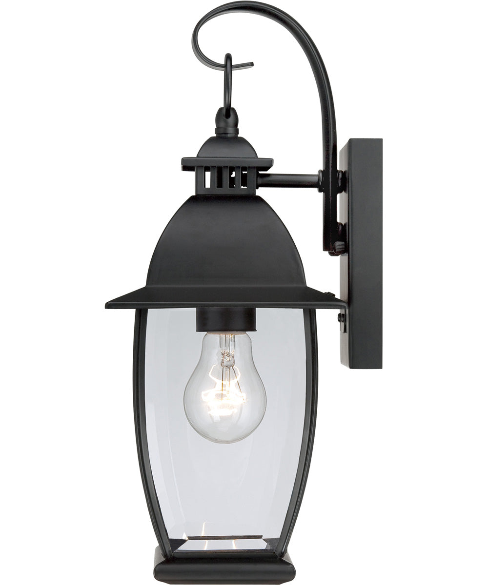 Bain Small 1-light Outdoor Wall Light Mystic Black