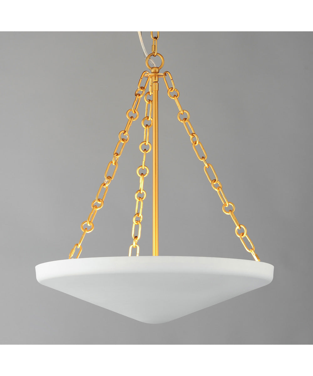 Artemis 4-Light Pendant Natural Aged Brass
