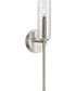 Elara 1-Light New Traditional Wall Light Brushed Nickel
