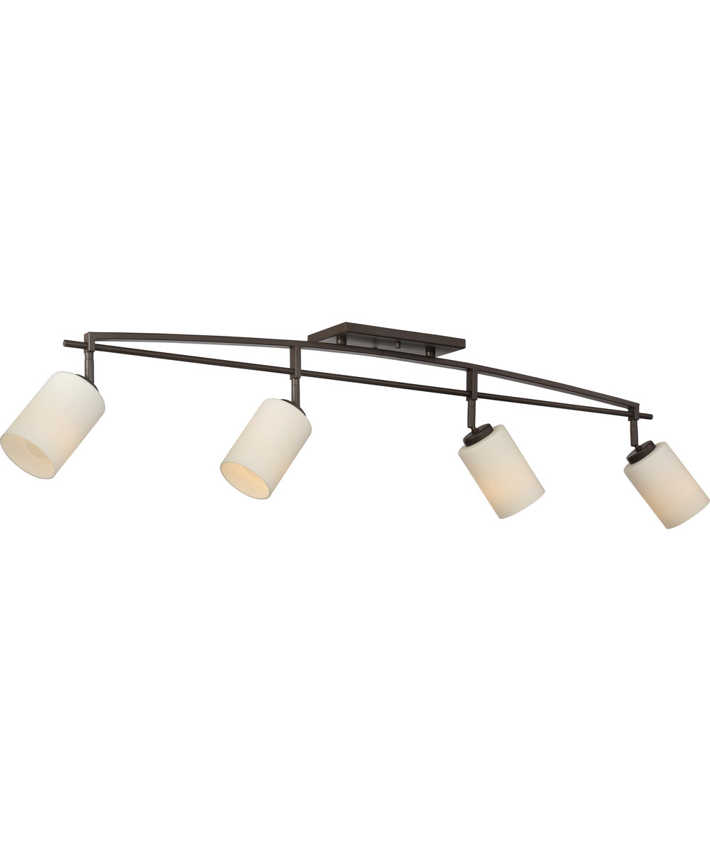 Taylor 4-light Track Light Western Bronze
