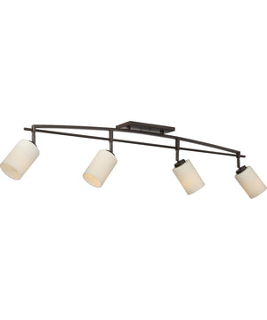 Taylor 4-light Track Light Western Bronze