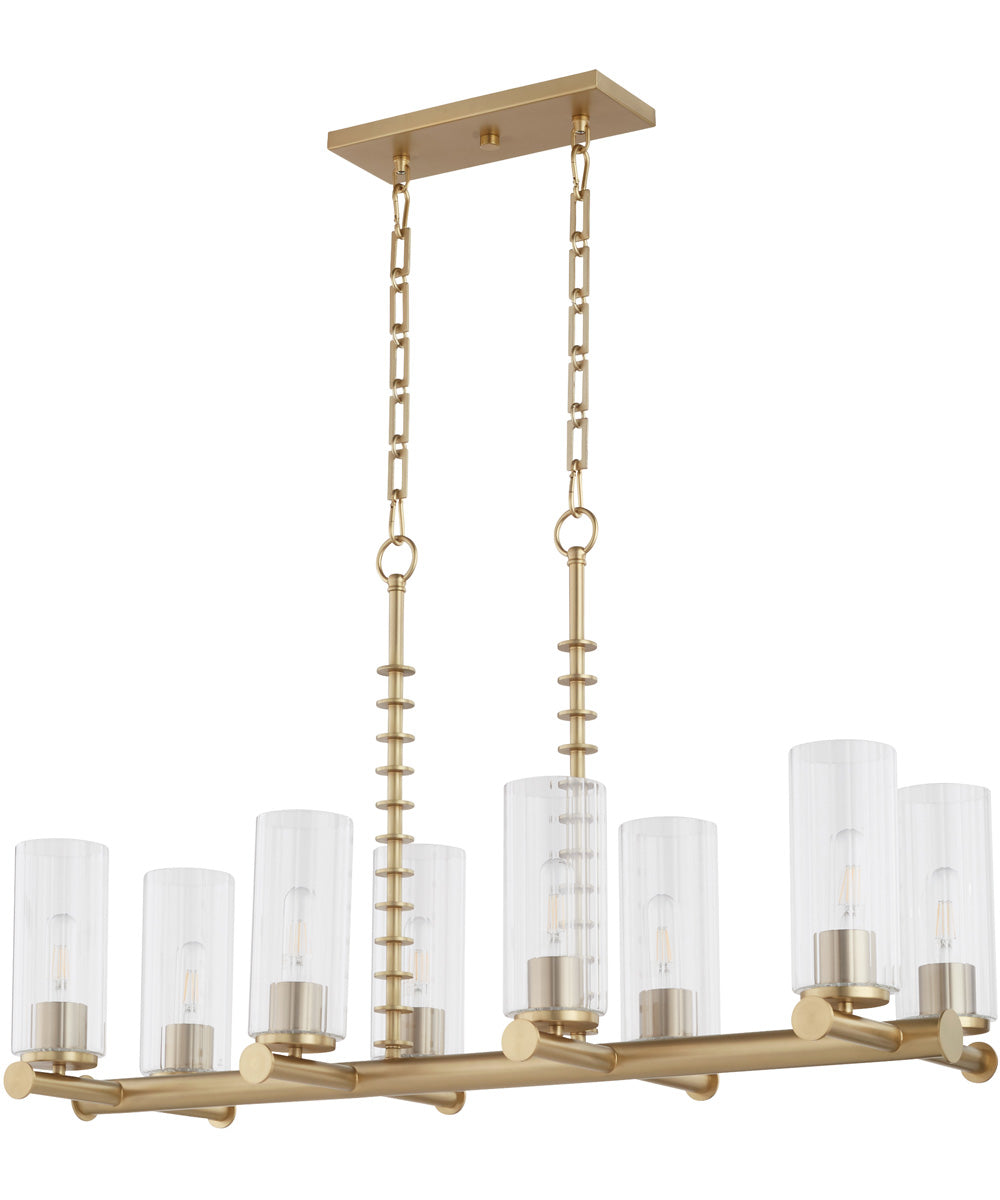 Tamara Day's Mercier 8-light Chandelier Aged Brass