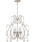 Blanca 5-light Chandelier Antique White