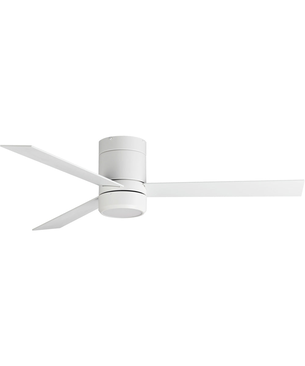 Tanker 52 inch 3-Blade Hugger Fan w LED Light Kit Matte White