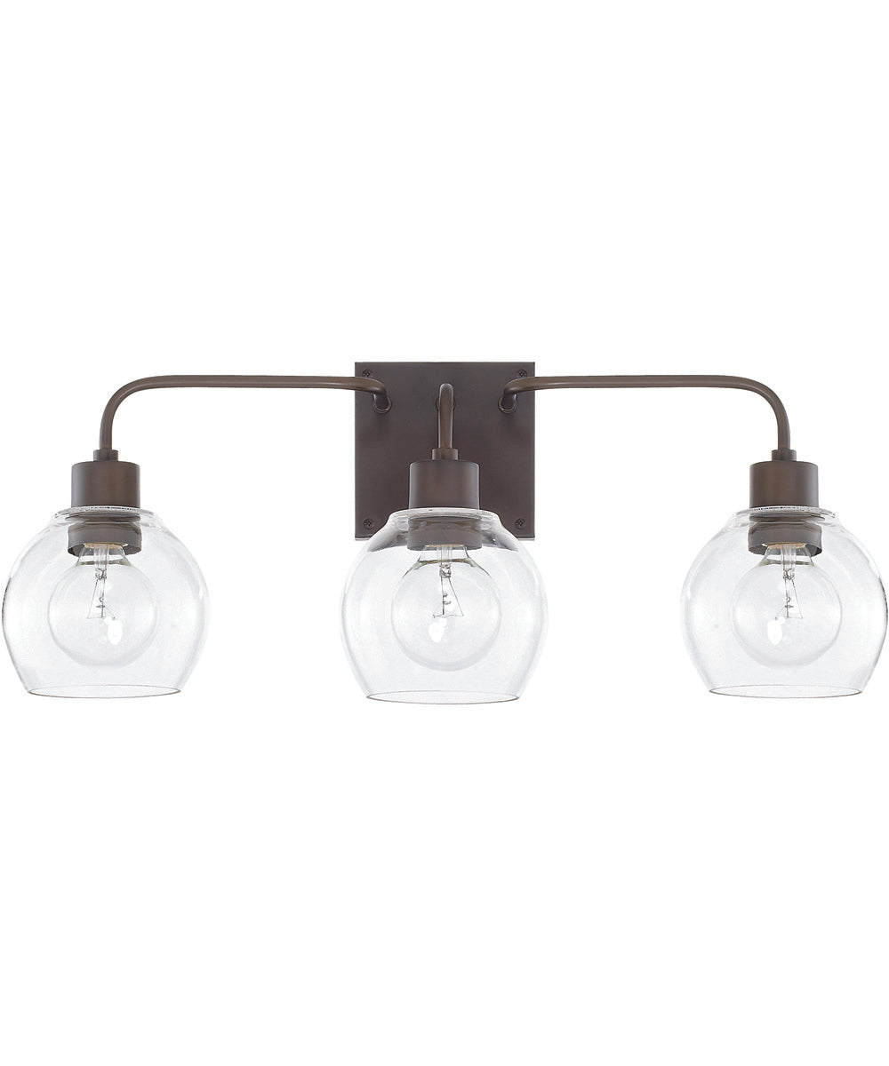 Tanner 3-Light Vanity In Bronze