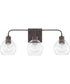 Tanner 3-Light Vanity In Bronze