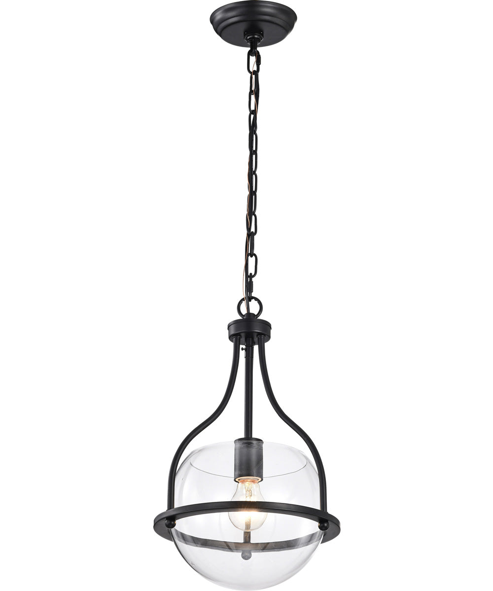 Amado 1-Light Pendant Matte Black