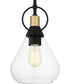Quoizel Piccolo Pendant Small 1-light Mini Pendant Matte Black