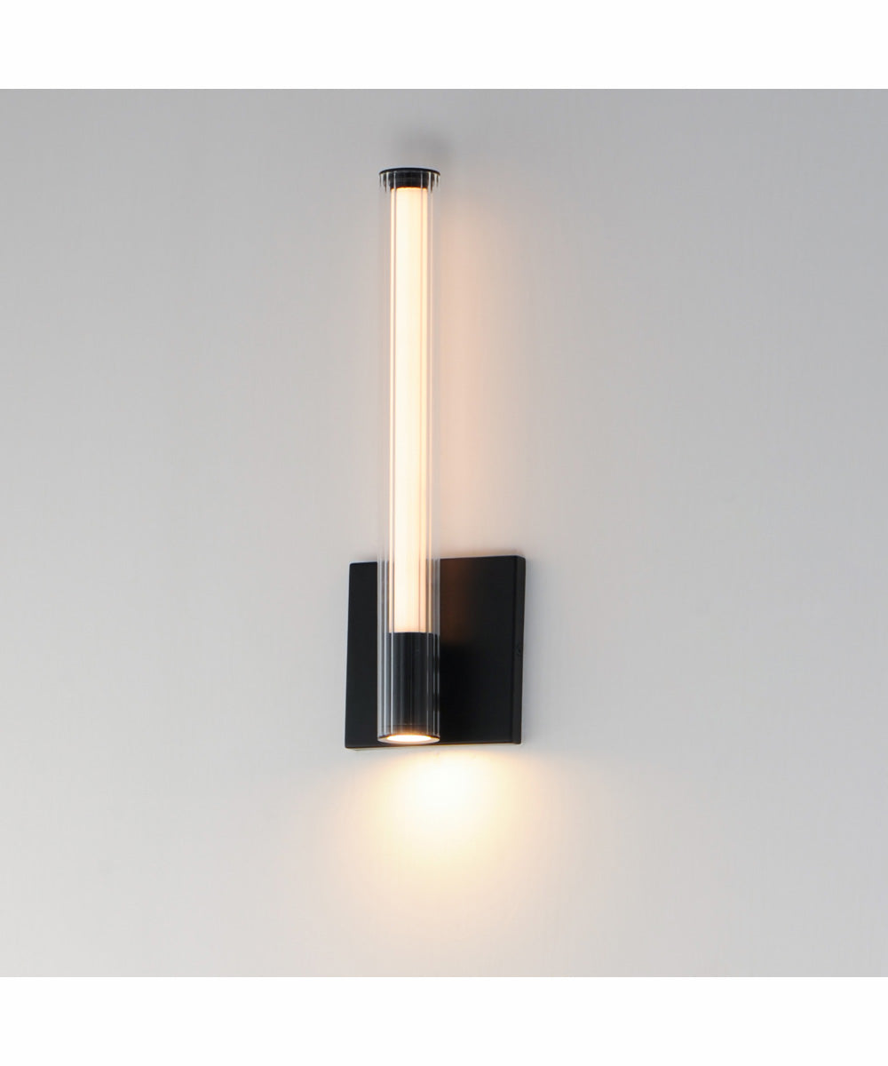 Cortex 14 inch LED Sconce Black