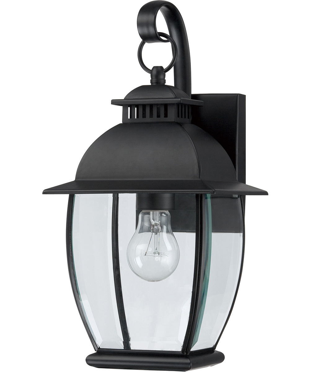 Bain Small 1-light Outdoor Wall Light Mystic Black