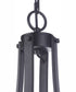 Elliot 5-Light Chandelier Flat Black