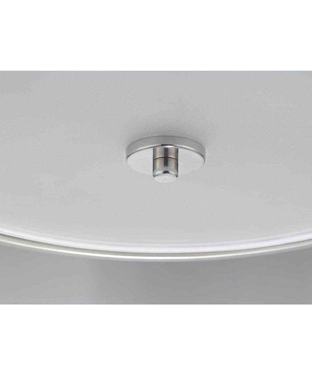 Landree 16" 3-Light Flush Mount Silver Ridge