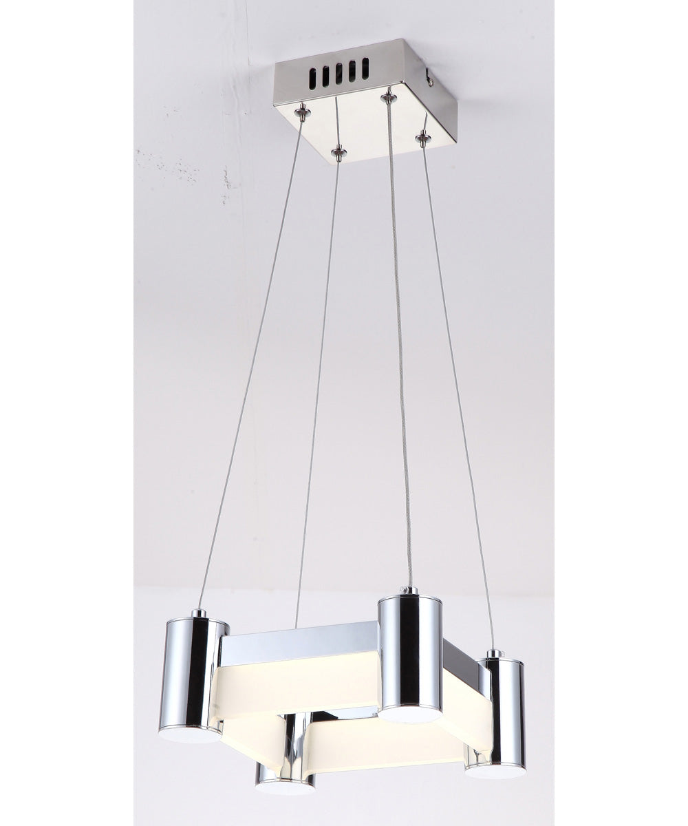 Kellen 1-Light Led Pendant Chrome