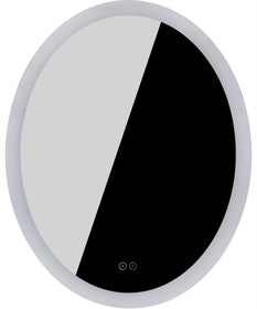 LED Lighted Mirror 1-Light Mirror White