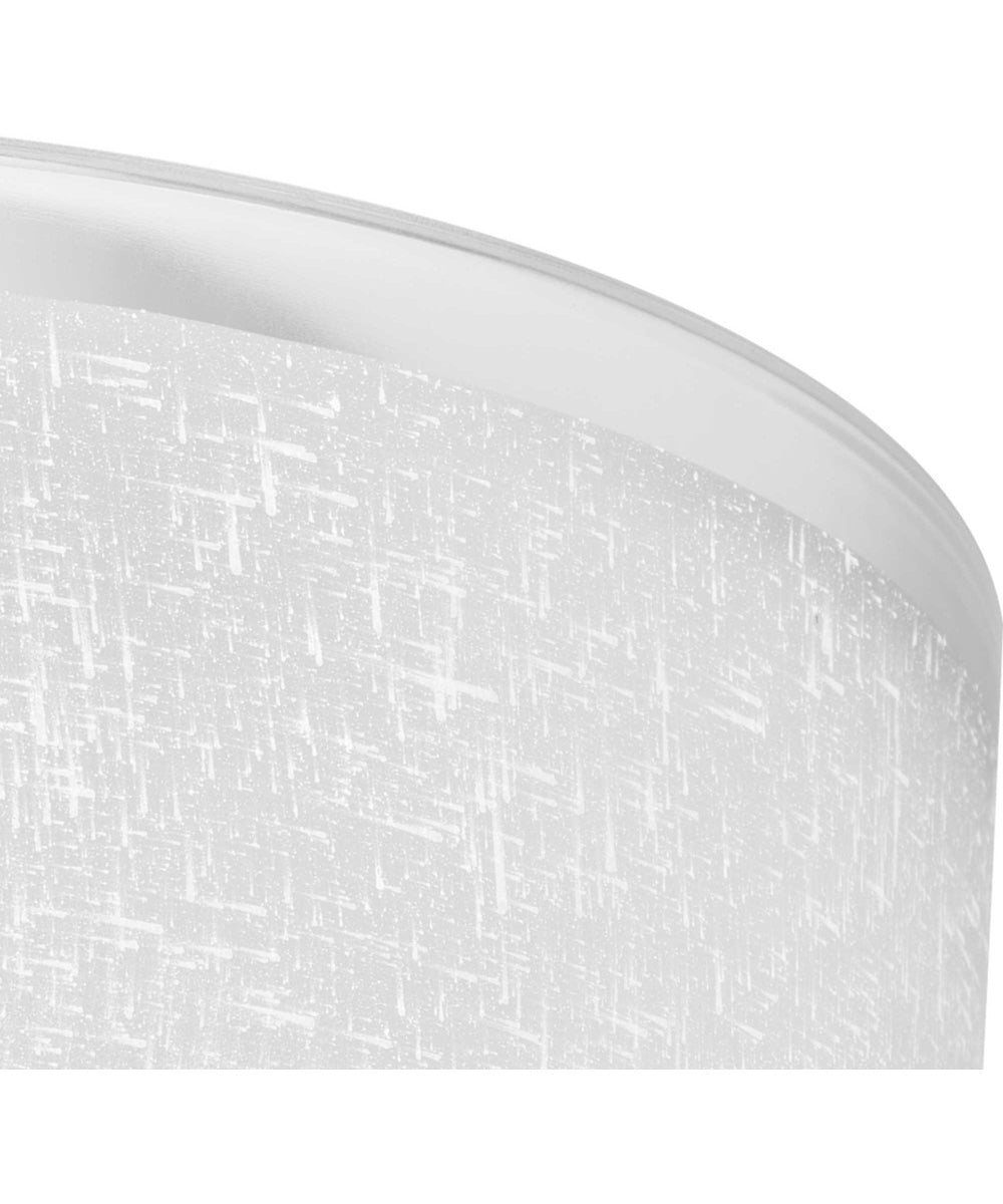 Alexa 1-Light Etched Linen With Clear Edge Glass Modern Bath Vanity Light Brushed Nickel