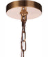 Elliot 5-Light Pendant Satin Brass