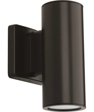 3" Wall Mount Up/ Down Cylinder Antique Bronze