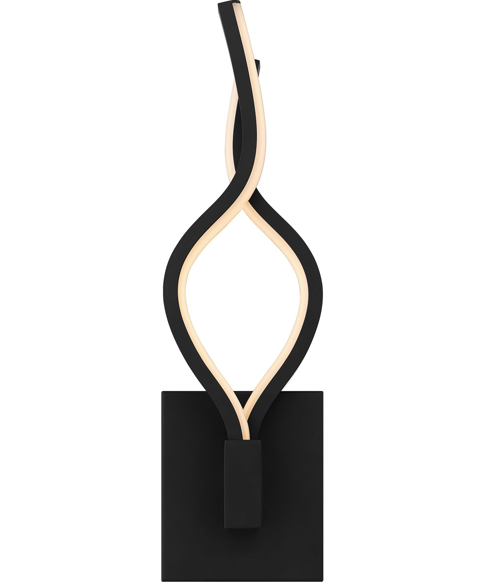 Isadora Small Wall Sconce Matte Black