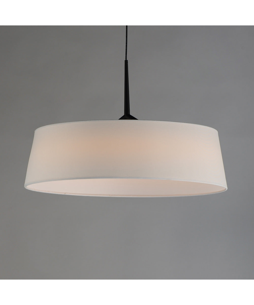 Paramount 21 inch LED Pendant Black