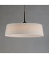 Paramount 21 inch LED Pendant Black