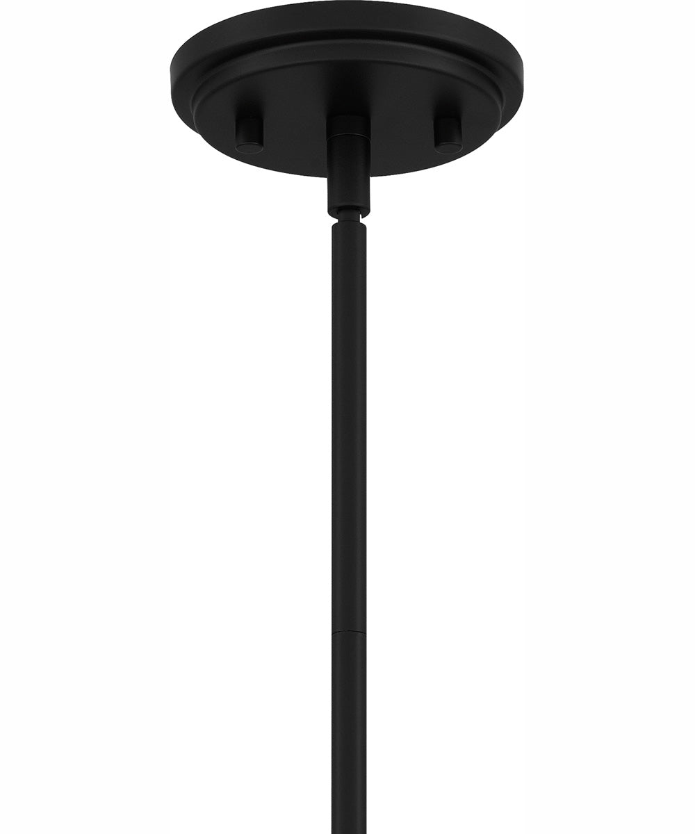 Quoizel Pendant 1-light Pendant Matte Black