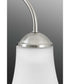 Classic 5-Light Etched Glass Traditional Chandelier Light Brushed Nickel