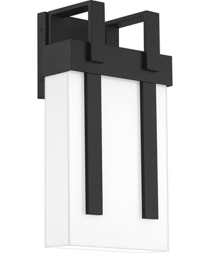 Ruben Large Outdoor Wall Light  Coastal Armour Aluminum Matte Black