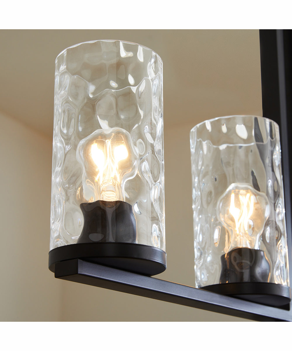 Steinway 4-light Chandelier Matte Black