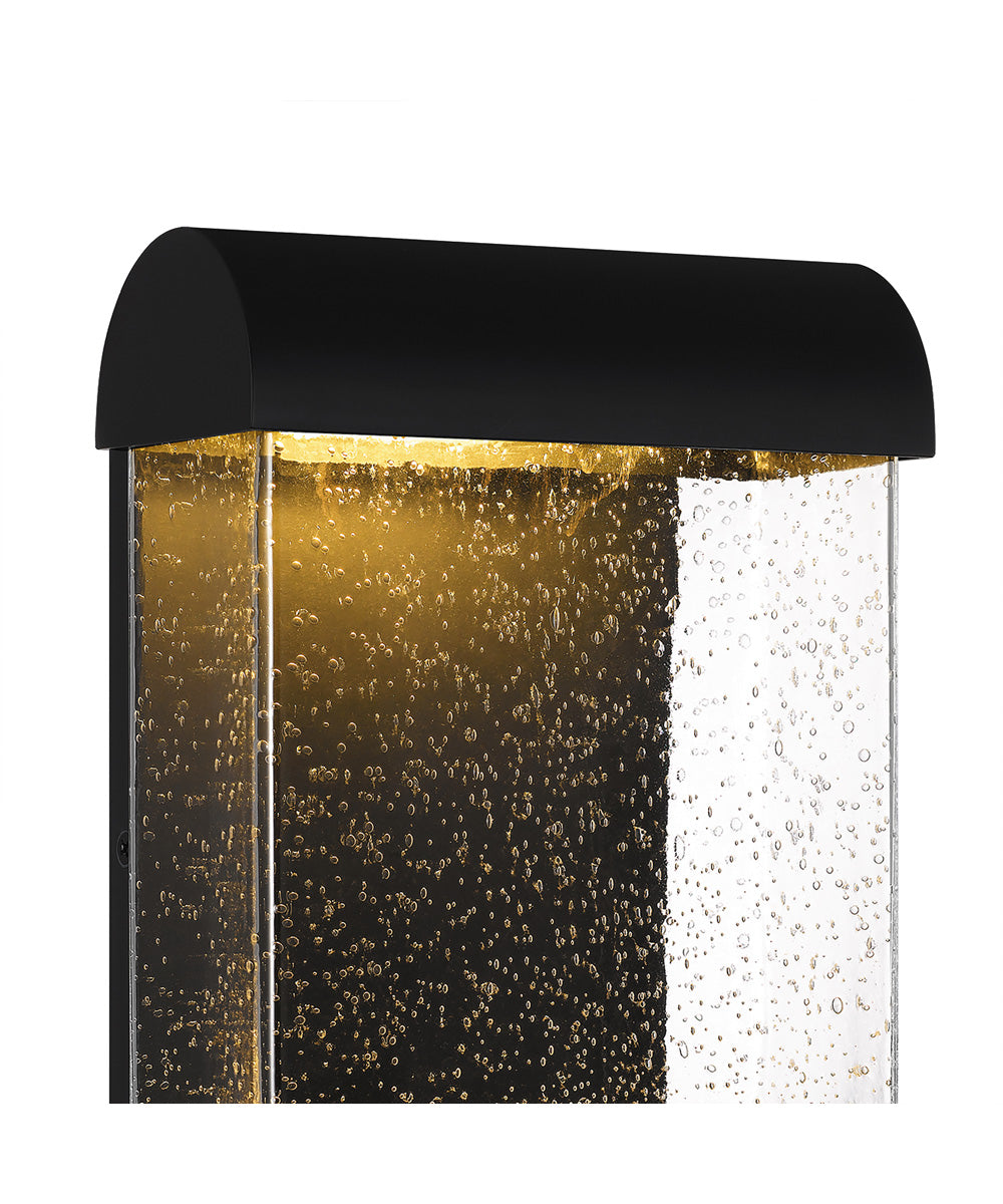 Townes Medium Outdoor Wall Light  Coastal Armour Aluminum Matte Black