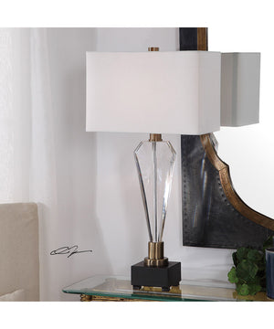 Cora Geometric Crystal Table Lamp