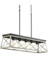 Briarwood 5-Light Linear Chandelier Graphite