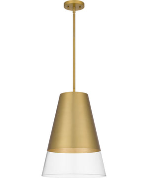 Peregrine 1-light Mini Pendant Brushed Gold