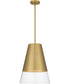 Peregrine 1-light Mini Pendant Brushed Gold