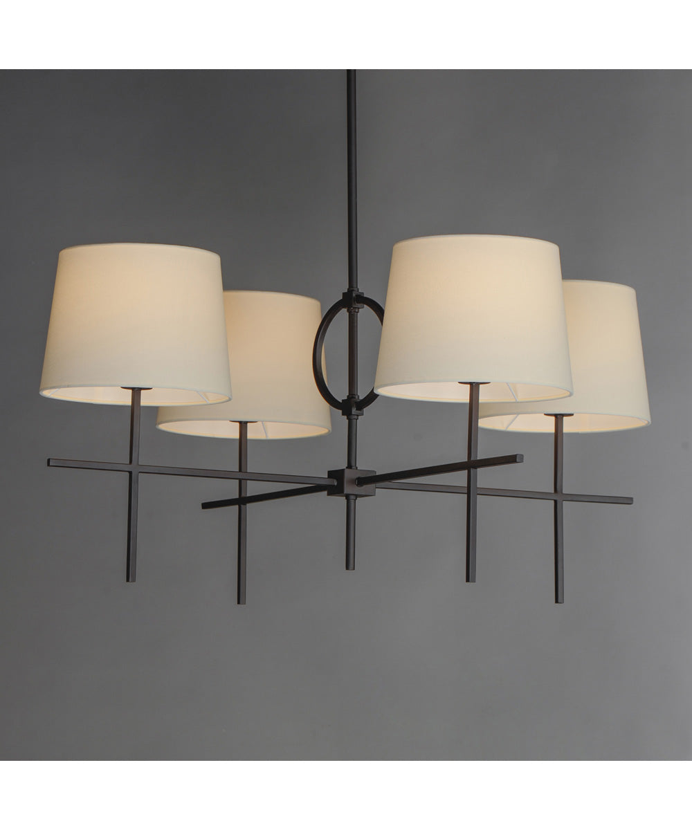 Paoli 4-Light Pendant Charcoal Bronze