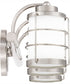 Hazlett Large 3-light Bath Light Brushed Nickel