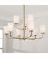 Lawson 9-Light Chandelier Aged Brass