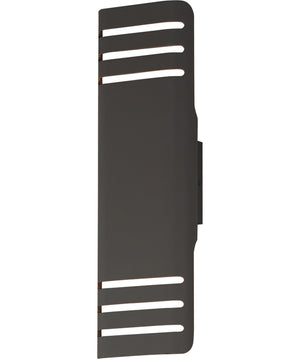 Lightray Large LED Outdoor Wall Lamp Architectural Bronze