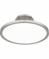 Outskirts Large Semi Flush Mount Brushed Nickel