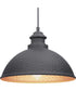 Englewood 1-Light Hanging Lantern Textured Black