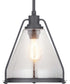 Range 1-Light Pendant Graphite