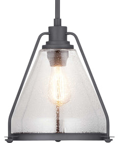 Range 1-Light Pendant Graphite