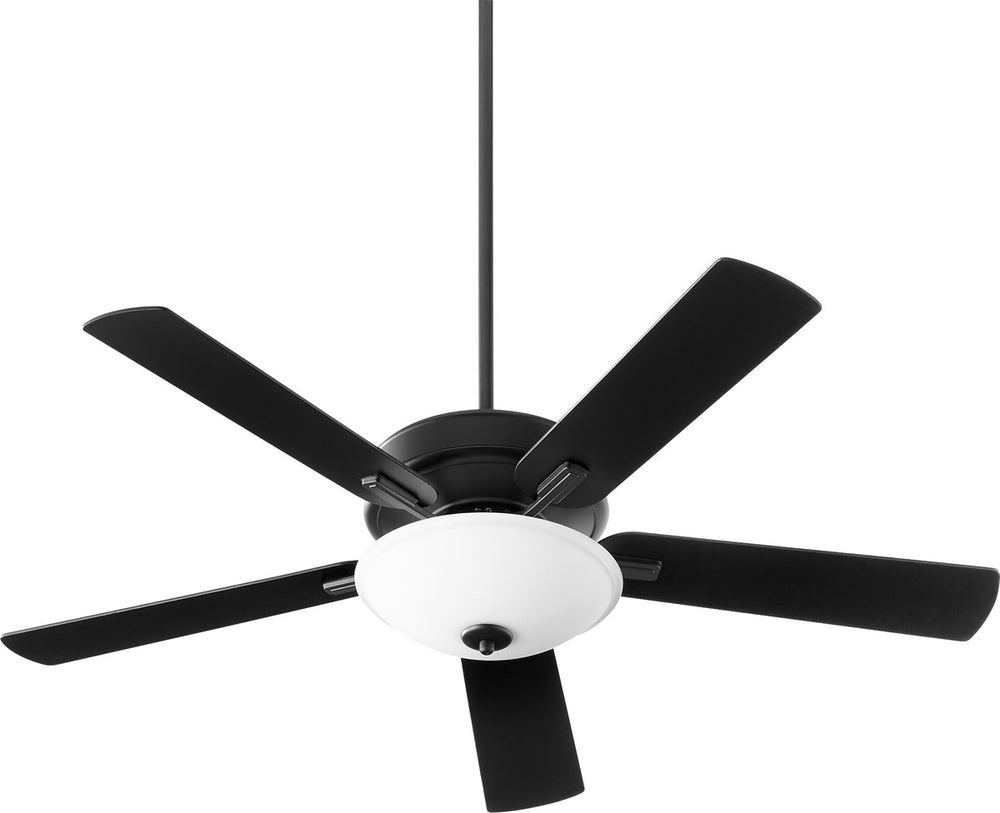52"W Premier 1-light LED Ceiling Fan Noir