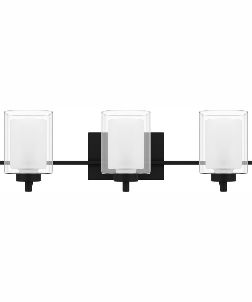 Kolt Large 3-light Bath Light Matte Black
