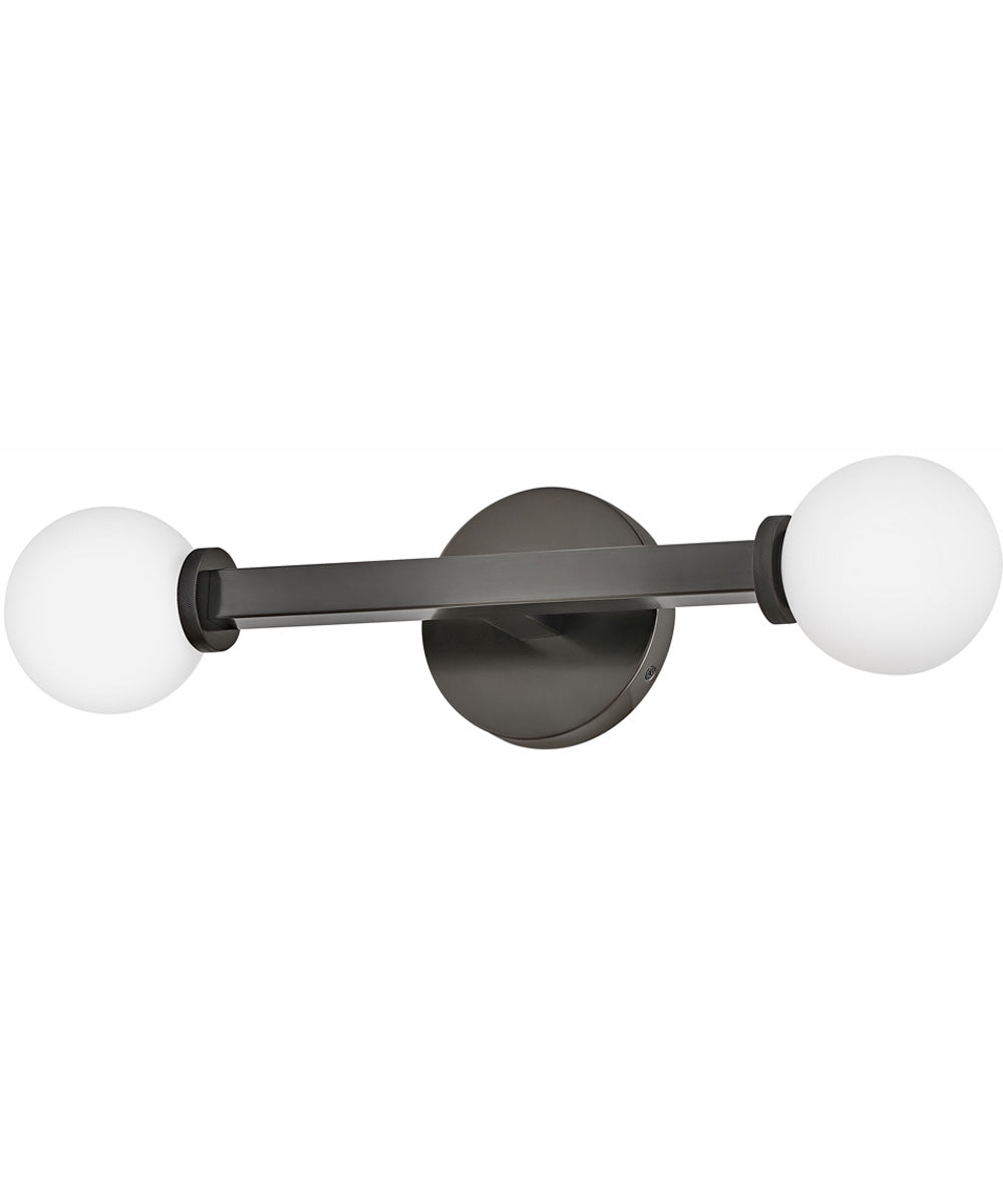 Audrey 2-Light Two Light Vanity in Black Oxide