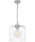 Abner Small 1-light Mini Pendant Polished Chrome