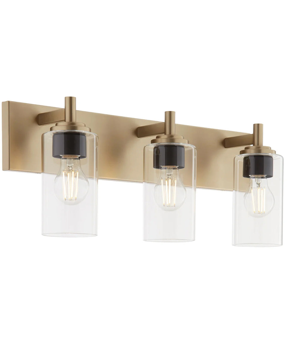 Fallstaff 3-light Bath Vanity Light Aged Brass