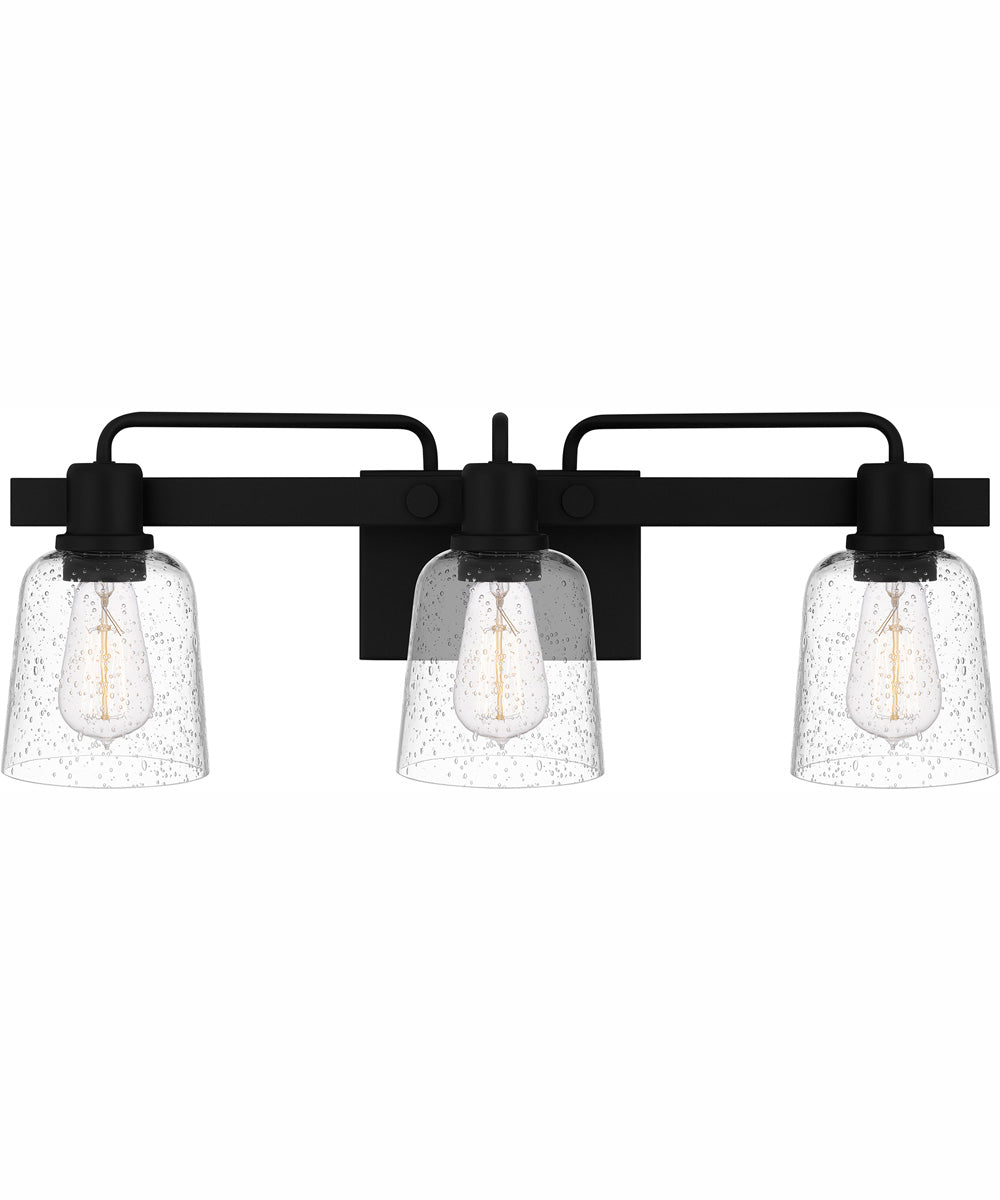 Lydia Large 3-light Bath Light Matte Black