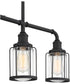 Ludlow 4-light Island Light Earth Black