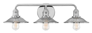 27"W Rigby 3-Light Bath Three Light in Polished Nickel